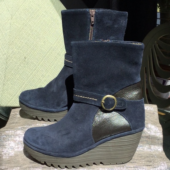 navy fly london boots